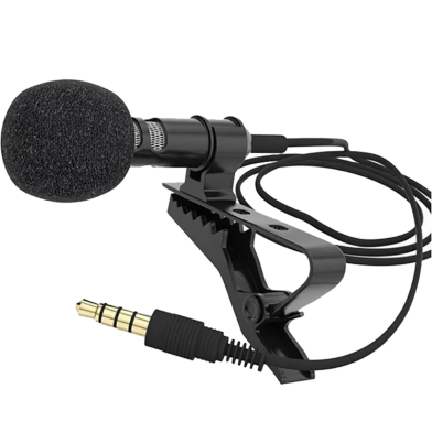 Jack Clip-On Lavalier Microphone 3.5mm | Ezikini.com