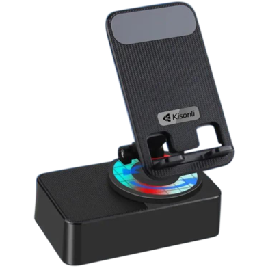 Kisonli M-1 — ছোট জায়গায় Speaker + Phone Holder + RGB Light-এ