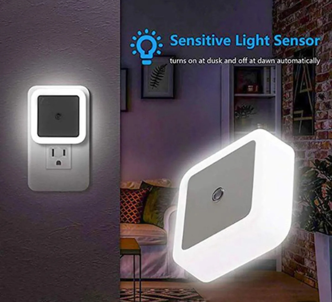 Auto On/Off Mini LED Night Light | Ezikini.com
