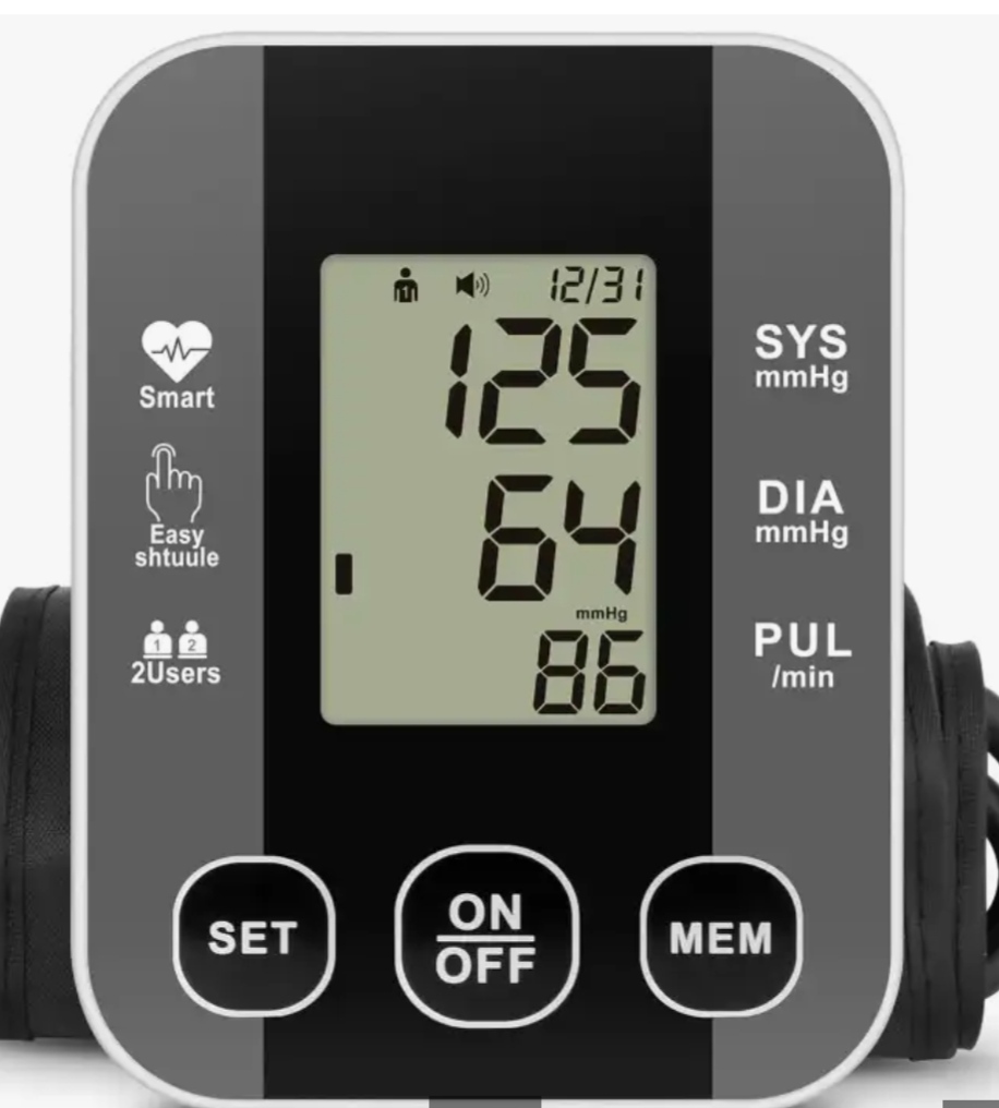 Digital Blood Pressure Monitor | Upper Arm BP Machine