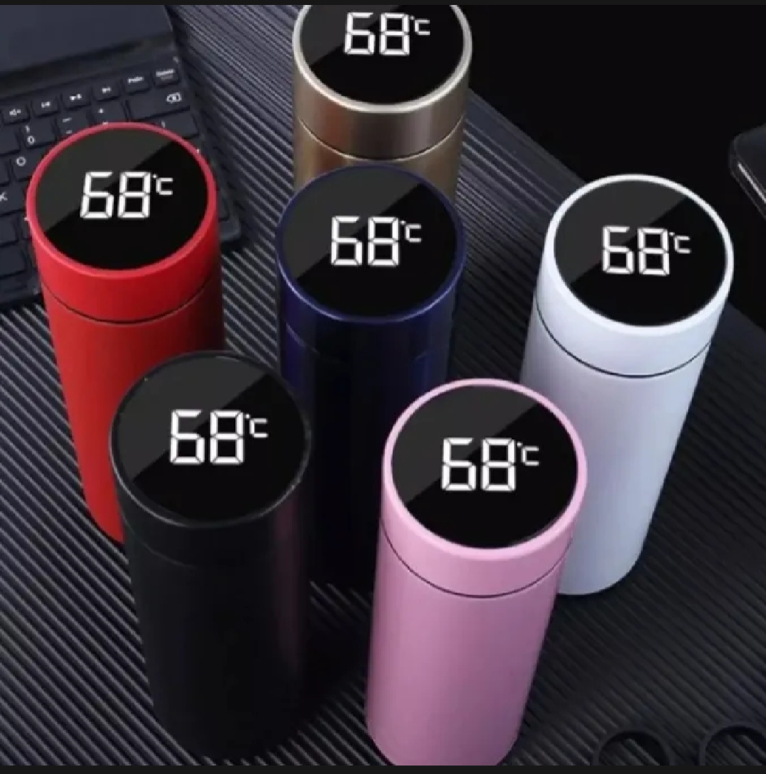 500ml Stainless Steel Thermos Bottle with LED Temperature Display