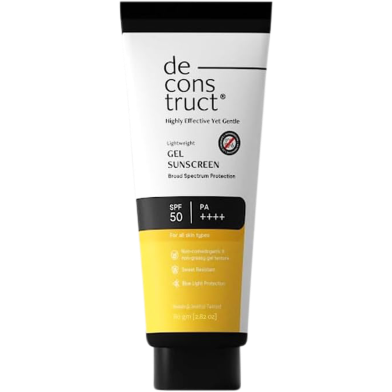 Deconstruct Lightweight Sunscreen Gel SPF 50 Plus PA Plus Plus Plus Plus 50 gm -496316181 - 8908020017195