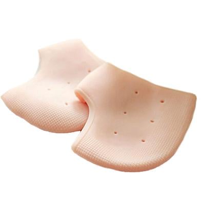 Silicone Heel Pad Socks – Crack Repair and Pain Relief Cushion (2 Pcs Set)