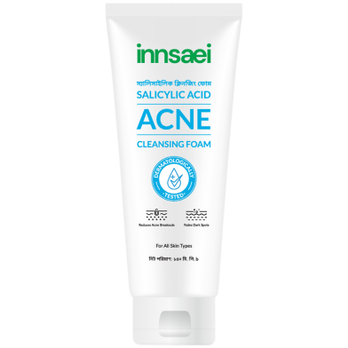 Innsaei Salicylic Acid Acne Solution Cleansing Foam-150 ml