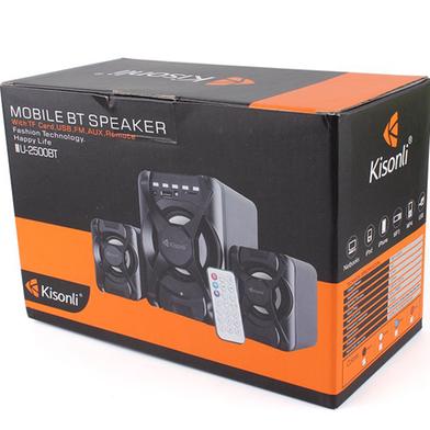 Kisonli U2500BT 2.1 Channel Multimedia Speaker – Bluetooth