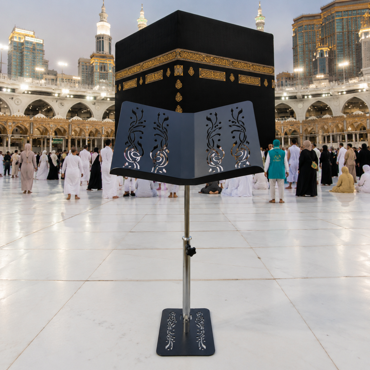 SS Khutba Stand 50 Inch | Mosque Quran & Religious Book Stand | Ezikini