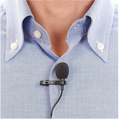 Jack Clip-On Lavalier Microphone 3.5mm | Ezikini.com