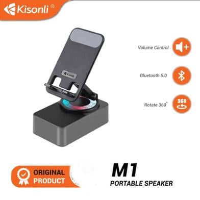 Kisonli M-1 — ছোট জায়গায় Speaker + Phone Holder + RGB Light-এ