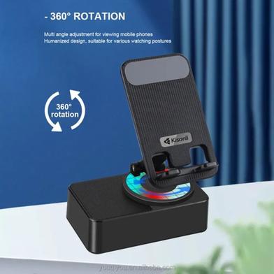 Kisonli M-1 — ছোট জায়গায় Speaker + Phone Holder + RGB Light-এ