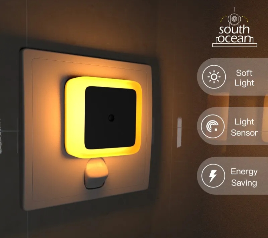 Auto On/Off Mini LED Night Light | Ezikini.com