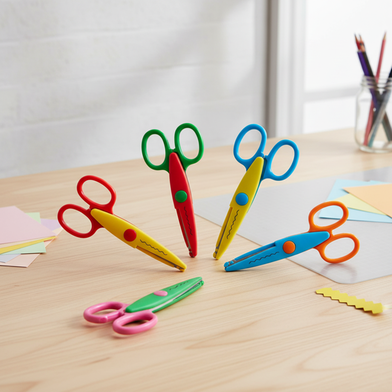 Zig Zag Paper Scissor – 1 Pc | Art & Craft Cutting Scissors