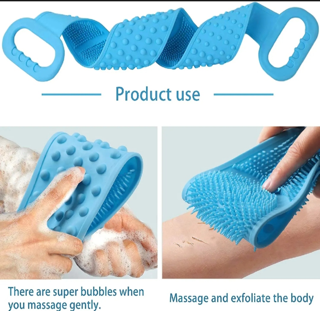 Silicone Back Scrubber for Shower | Body Cleaning Brush