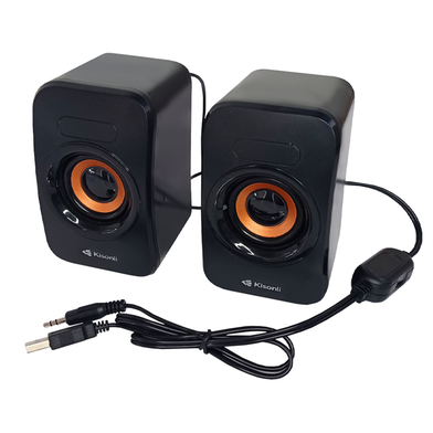 Kisonli KS-07 USB Multimedia Speaker 2.0 Stereo | 3W×2 | Ezikini
