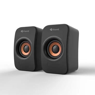 Kisonli KS-07 USB Multimedia Speaker 2.0 Stereo | 3W×2 | Ezikini