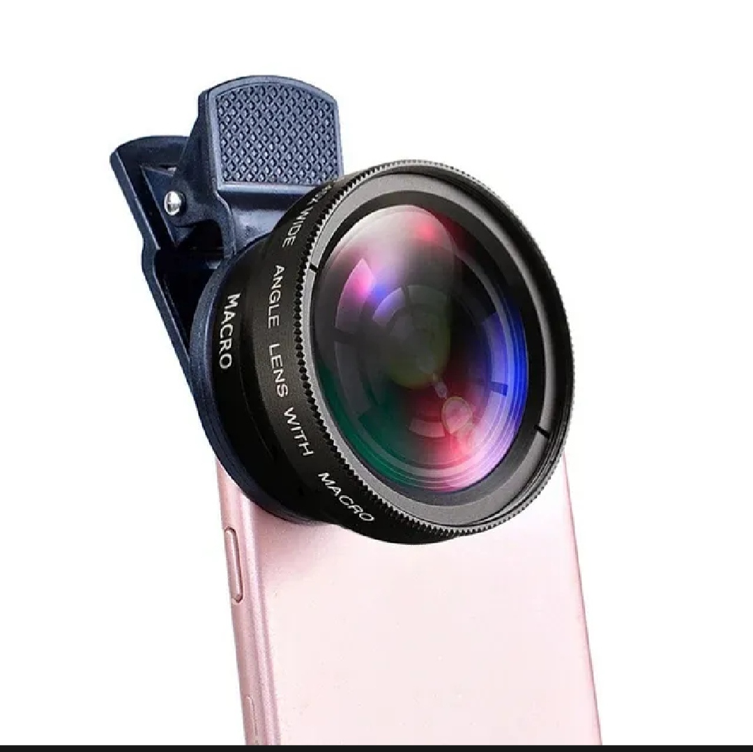 2-in-1 Mobile Phone Camera Lens-এ রয়েছে 0.45X Wide Angle এবং 12.5X Macro Lens