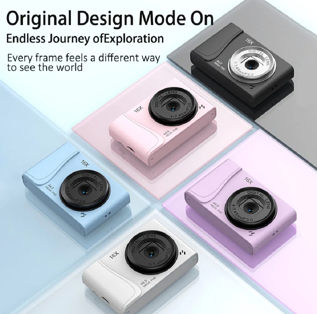 4K Digital Camera 24MP 16X Zoom Auto Focus | Ezikini