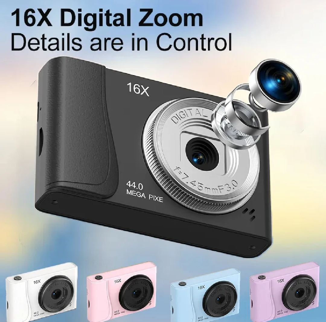 4K Digital Camera 24MP 16X Zoom Auto Focus | Ezikini