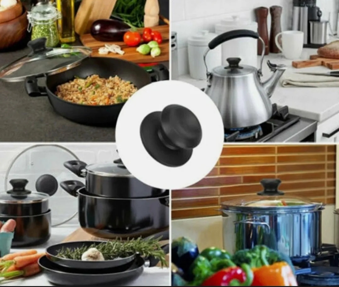 2 Pcs Pot Lid Knob | Heat Resistant Cookware Lid Handle