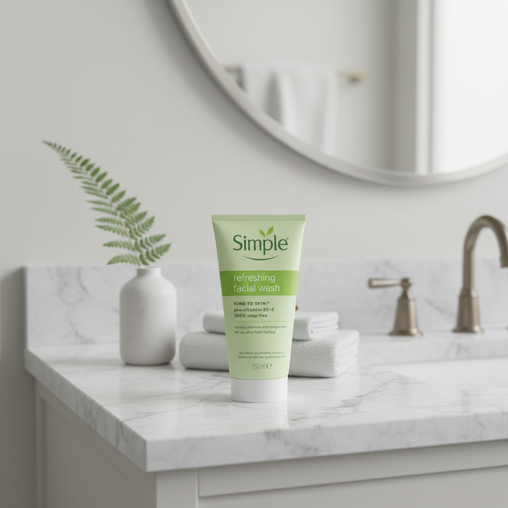 SIMPLE Refreshing Facial Wash 150ml - 5011451103863
