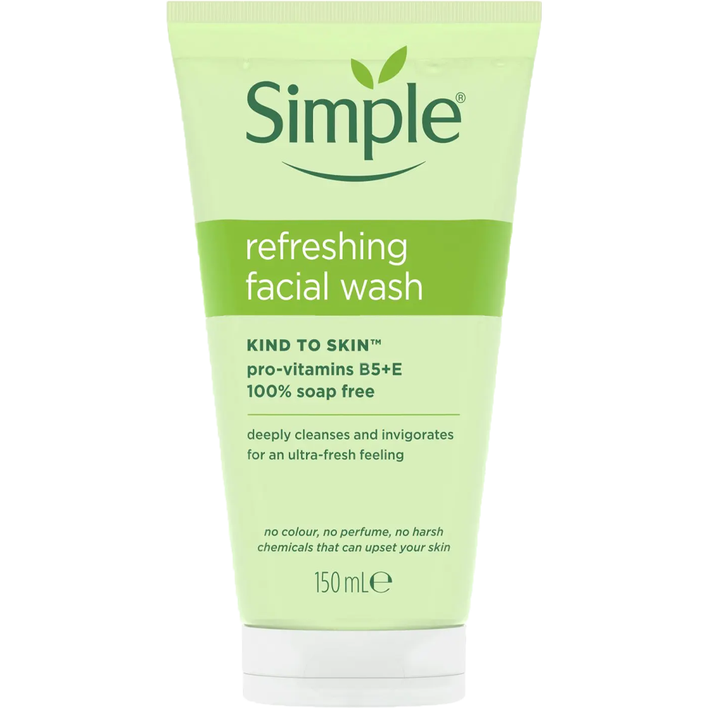 SIMPLE Refreshing Facial Wash 150ml - 5011451103863