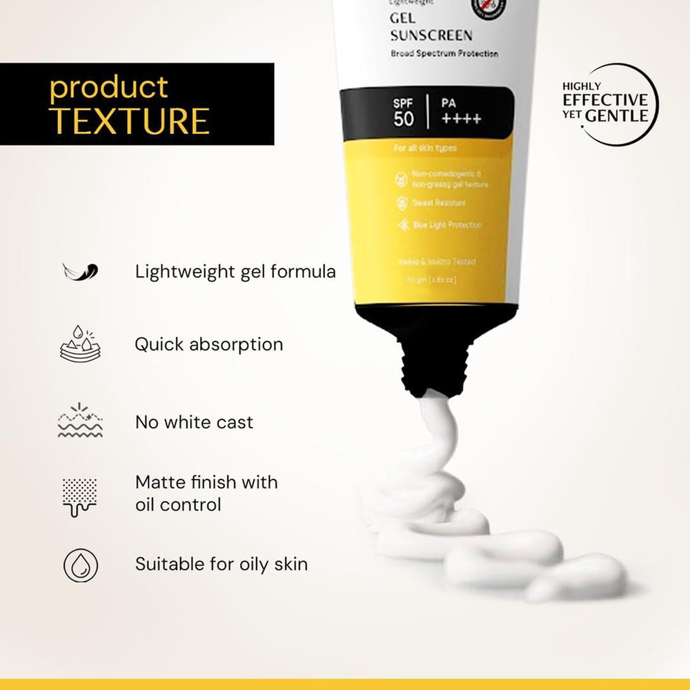 Deconstruct Lightweight Sunscreen Gel SPF 50 Plus PA Plus Plus Plus Plus 50 gm -496316181 - 8908020017195