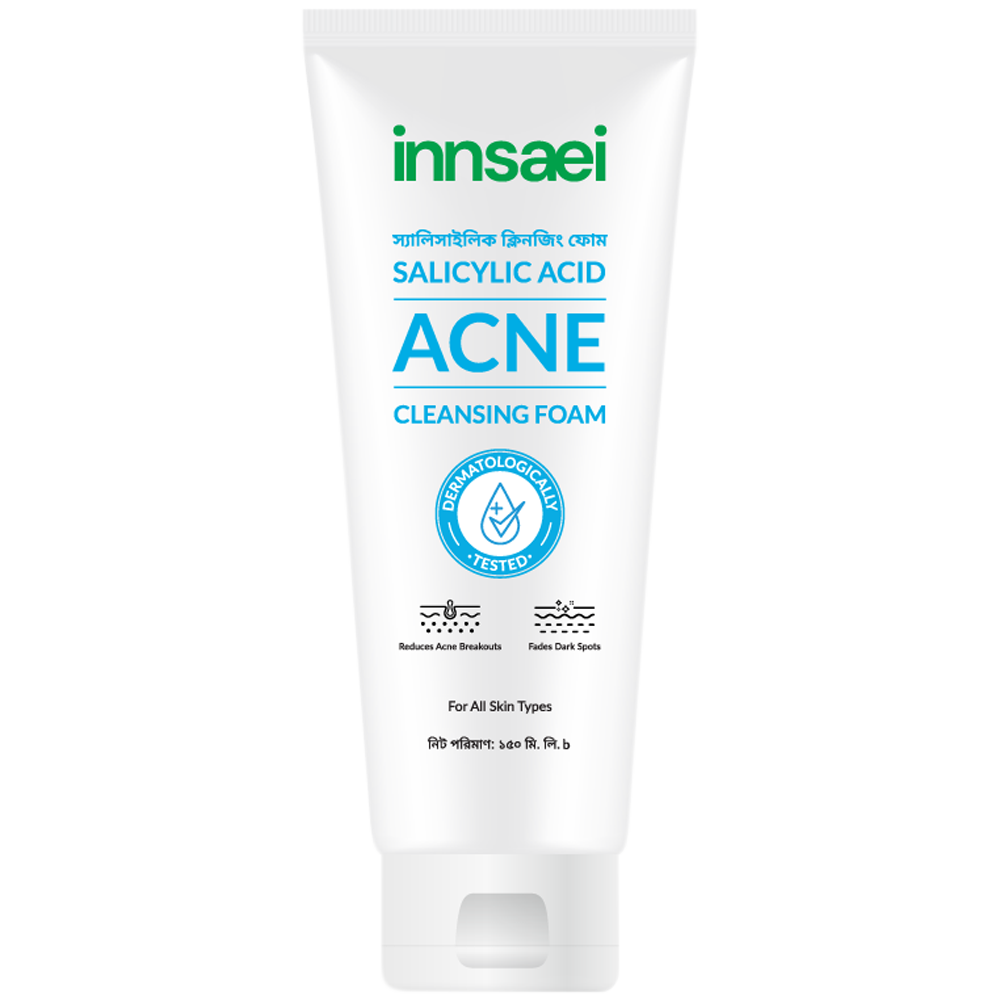 Innsaei Salicylic Acid Acne Solution Cleansing Foam-150 ml