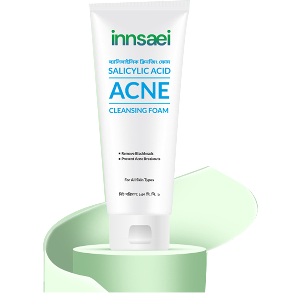 Innsaei Salicylic Acid Acne Solution Cleansing Foam-150 ml