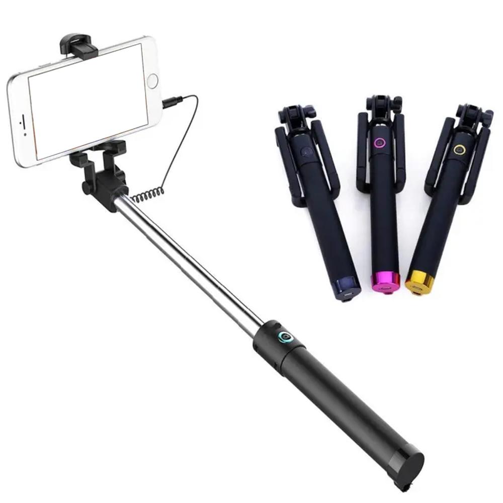 Portable Pocket Selfie Stick Wired