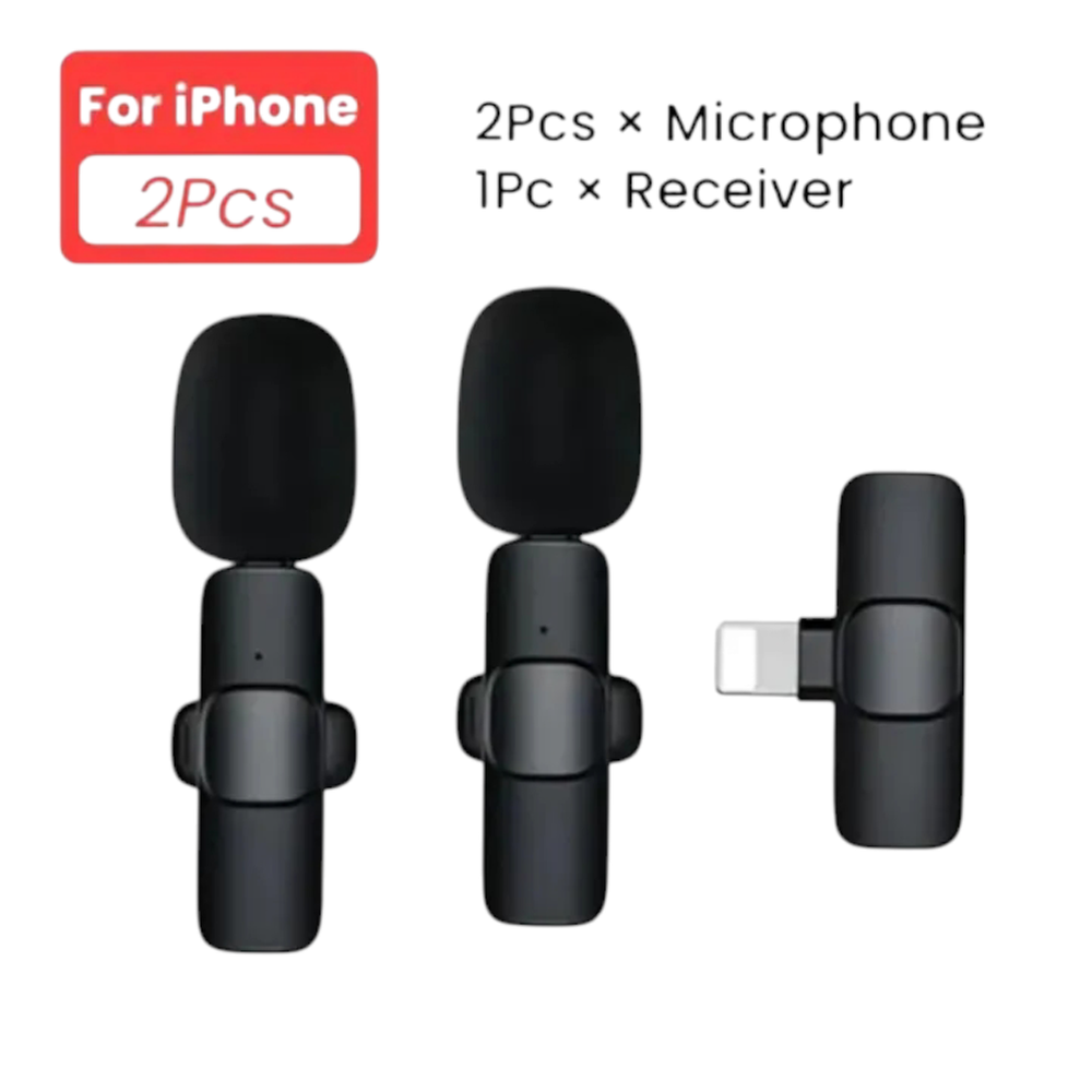 K9 Wireless Lavalier Microphone Designed for Various Audio and Video Recording Purposes