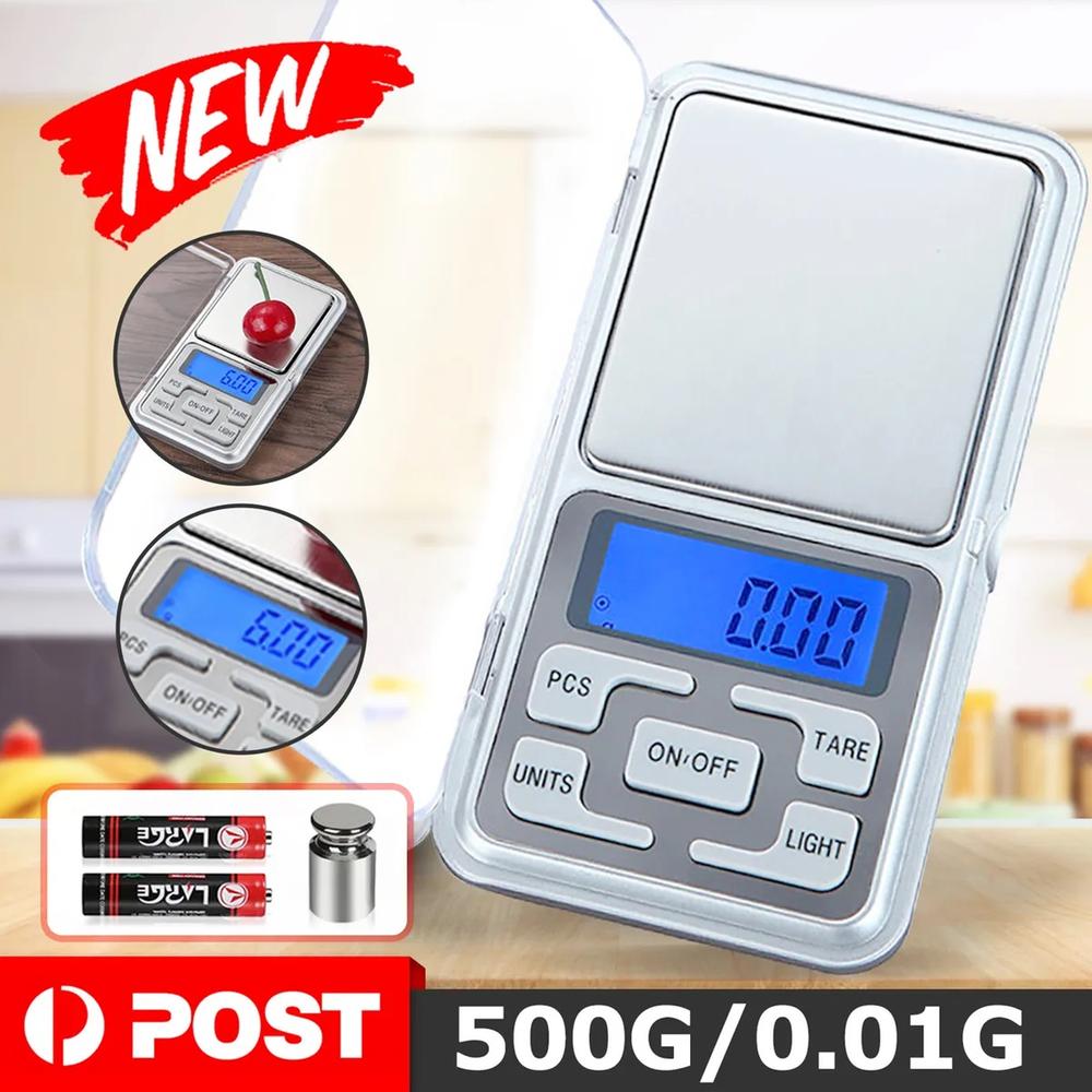 Digital Pocket Scale 0.1-500g