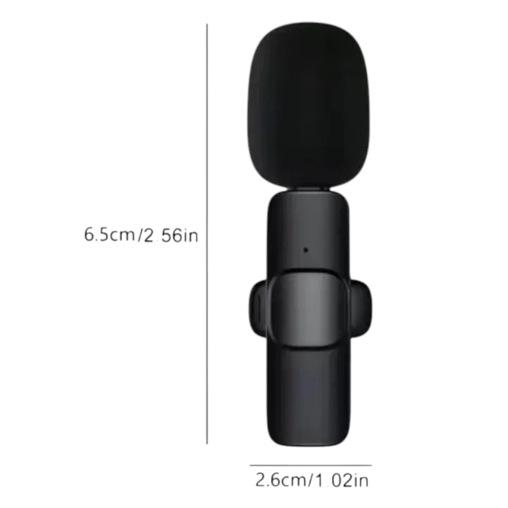 K9 Wireless Lavalier Microphone Designed for Various Audio and Video Recording Purposes