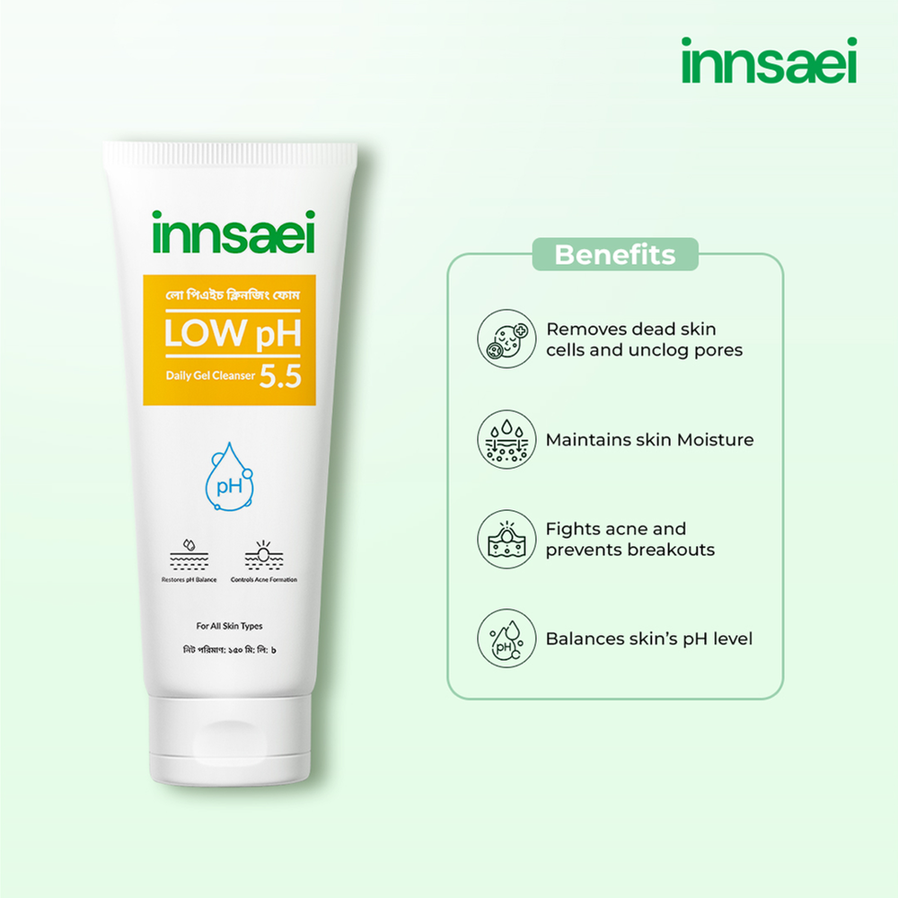  Innsaei Low Ph Daily Gel Cleanser 5.5 150ml