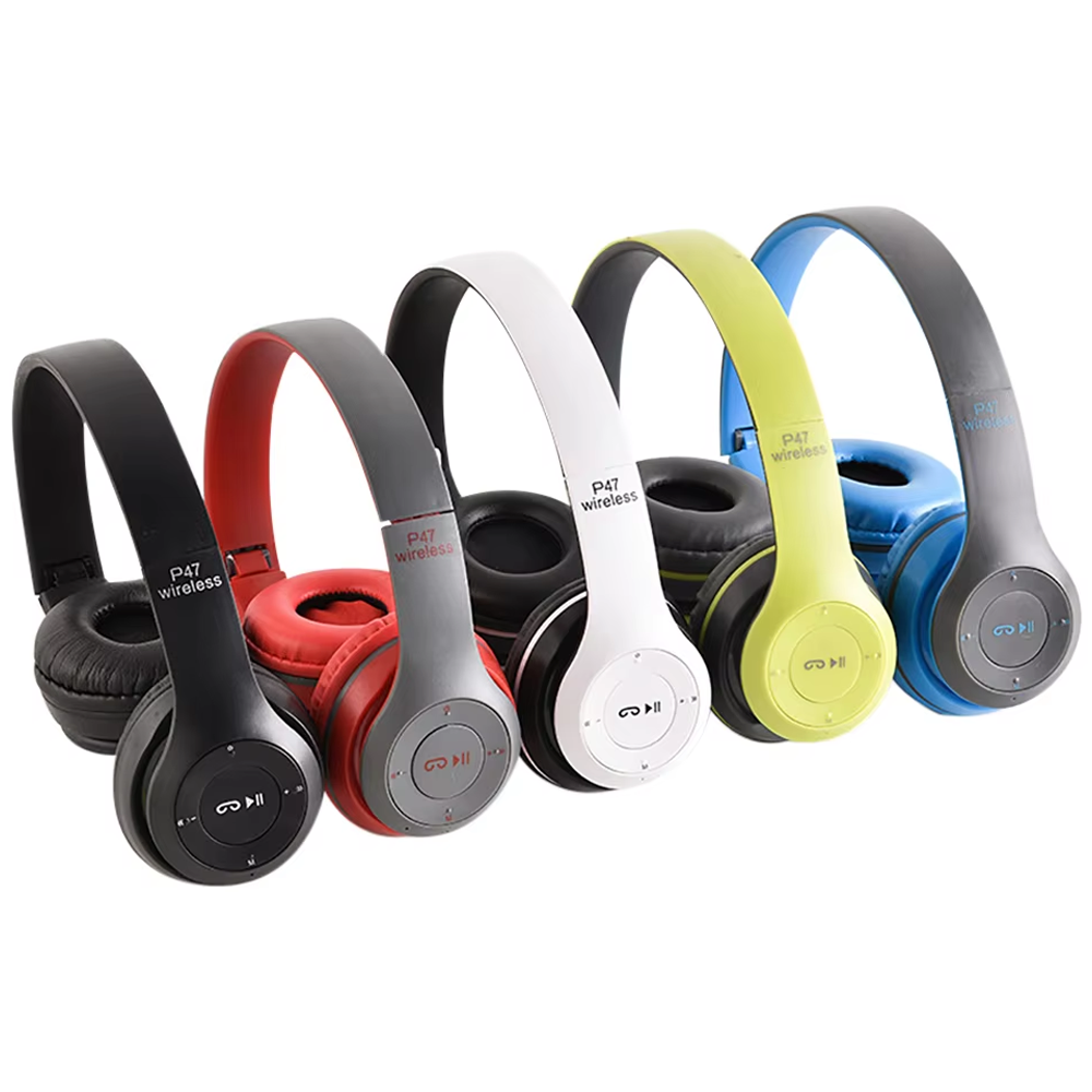 Headband Folding Stereo Bluetooth Headphone Wireless Head - P47 