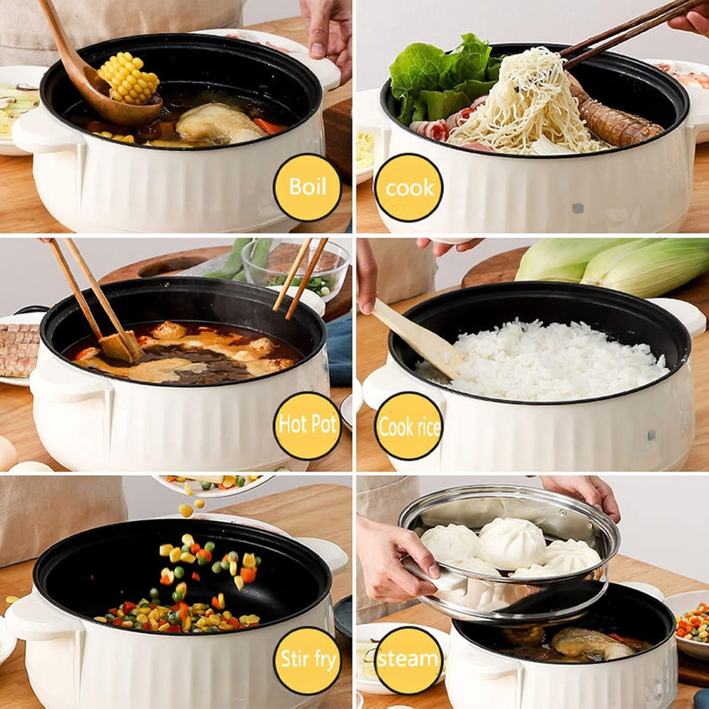 Prestige Electric Multicooker Multifunctional Rice Cooker 6.5L