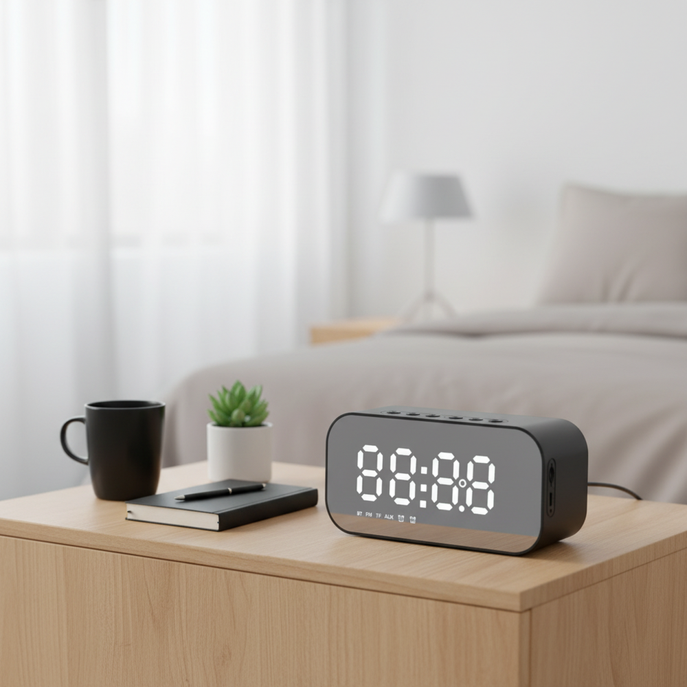 Havit M3 Alarm Clock Bluetooth Speaker